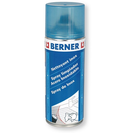 Spray limpiador acero inoxidable, spray 400 ml